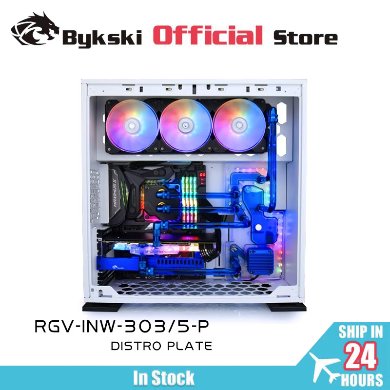 Distro Plate Ddc Pump Combo - BYKSKI Akrylowa płytka wodna do chłodzenia