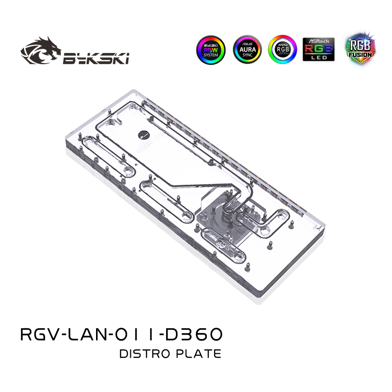Płytka rozdzielcza BYKSKI, akr – Distro Plate Ddc Pump Combo recenzja i cena