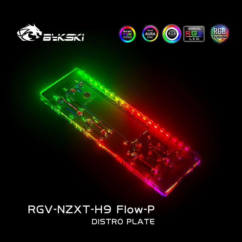 Bykski RGV-NZXT-H9 FIow-P Akry – Distro Plate Ddc Pump Combo recenzja i cena
