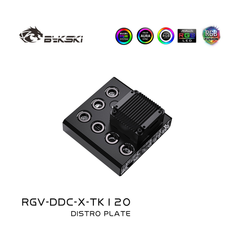 Bykski akryl Distro płyta/płyt – Distro Plate Ddc Pump Combo recenzja i cena