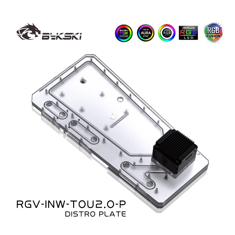 BYKSKI Akrylowa płytka wodna d – Distro Plate Ddc Pump Combo recenzja i cena