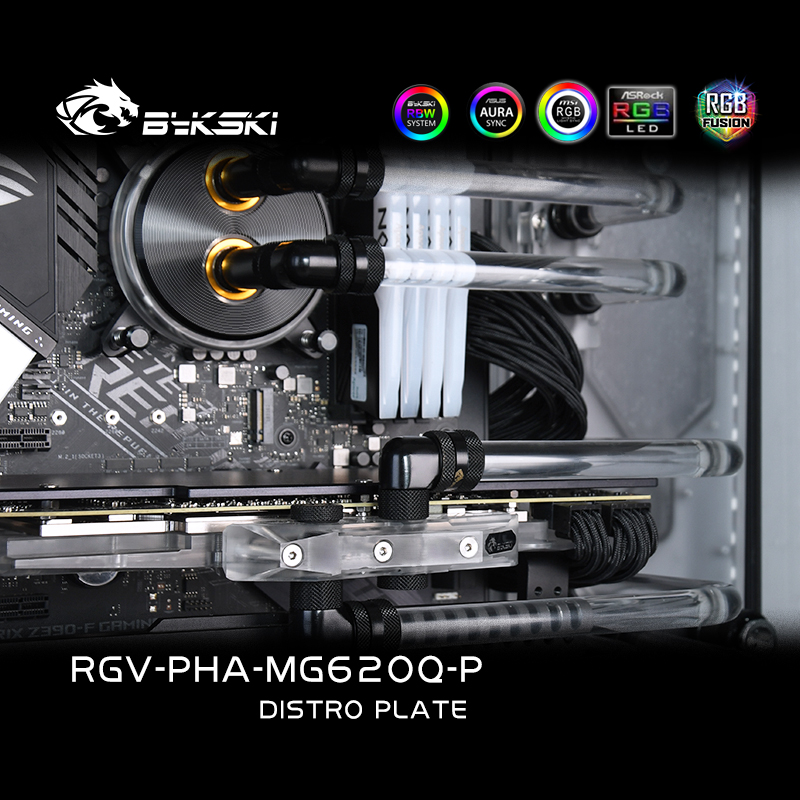 Akrylowy zbiornik BYKSKI do ob – Distro Plate Ddc Pump Combo recenzja i cena