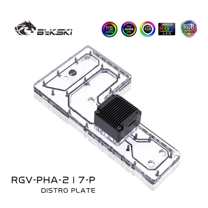 Bykski RGV-PHA-217-P Akrylowa  – Distro Plate Ddc Pump Combo recenzja i cena