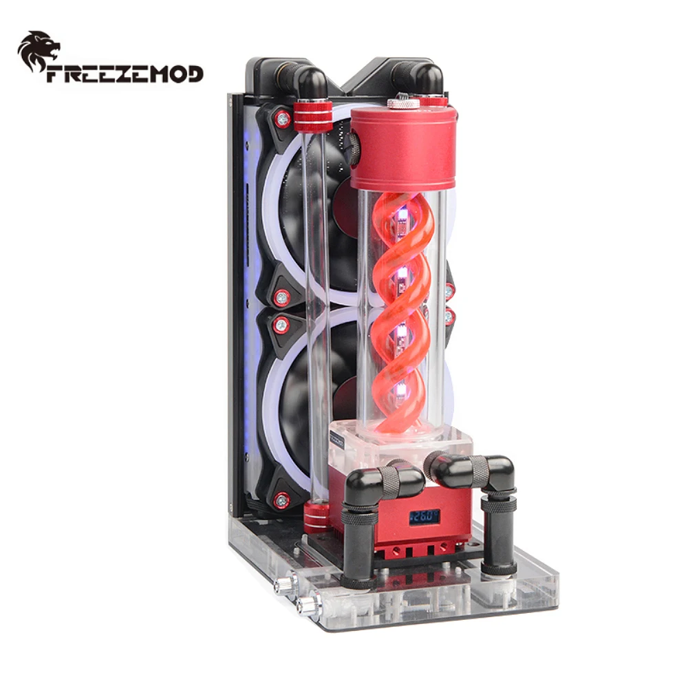 Zewnętrzny zestaw chłodzenia w – External Radiator Water Cooling Kit recenzja i cena