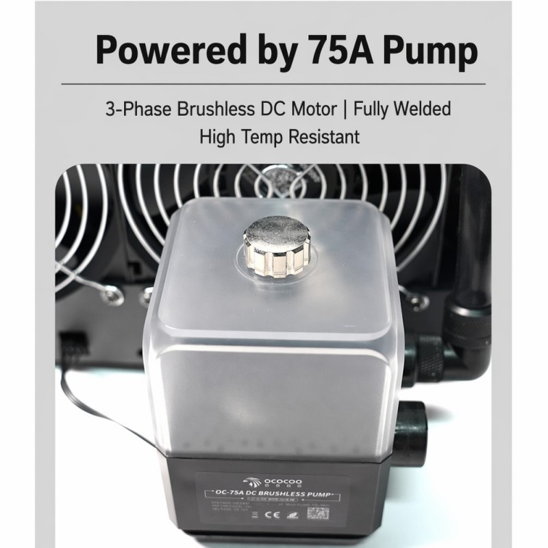 Zewnętrzny zestaw chłodzenia w – External Radiator Water Cooling Kit recenzja i cena